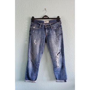 Old Navy | Distressed Artist Cropped Denim Jeans